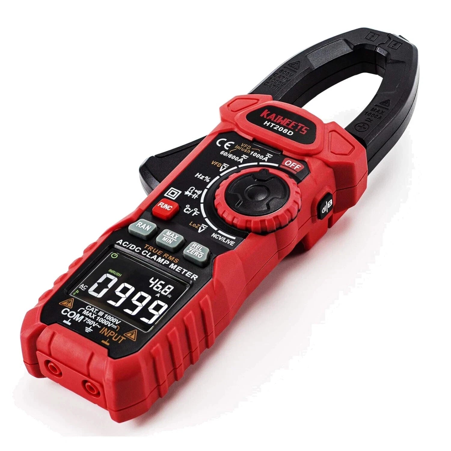 Multitesters Kaiweets HT208D, 24 cm x 8.5 cm x 4.7 cm