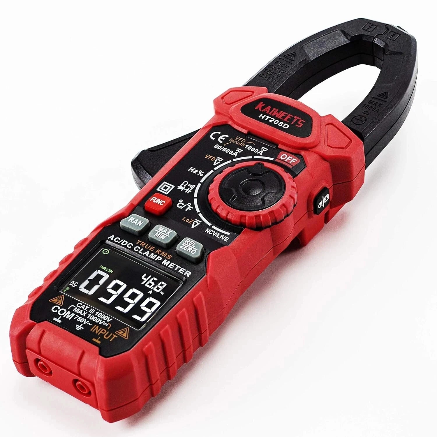 Multitesters Kaiweets HT208D, 24 cm x 8.5 cm x 4.7 cm
